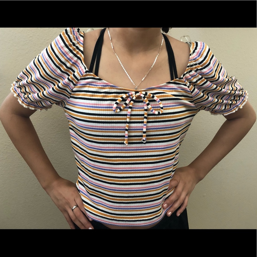 Cute Crop Top Shirt